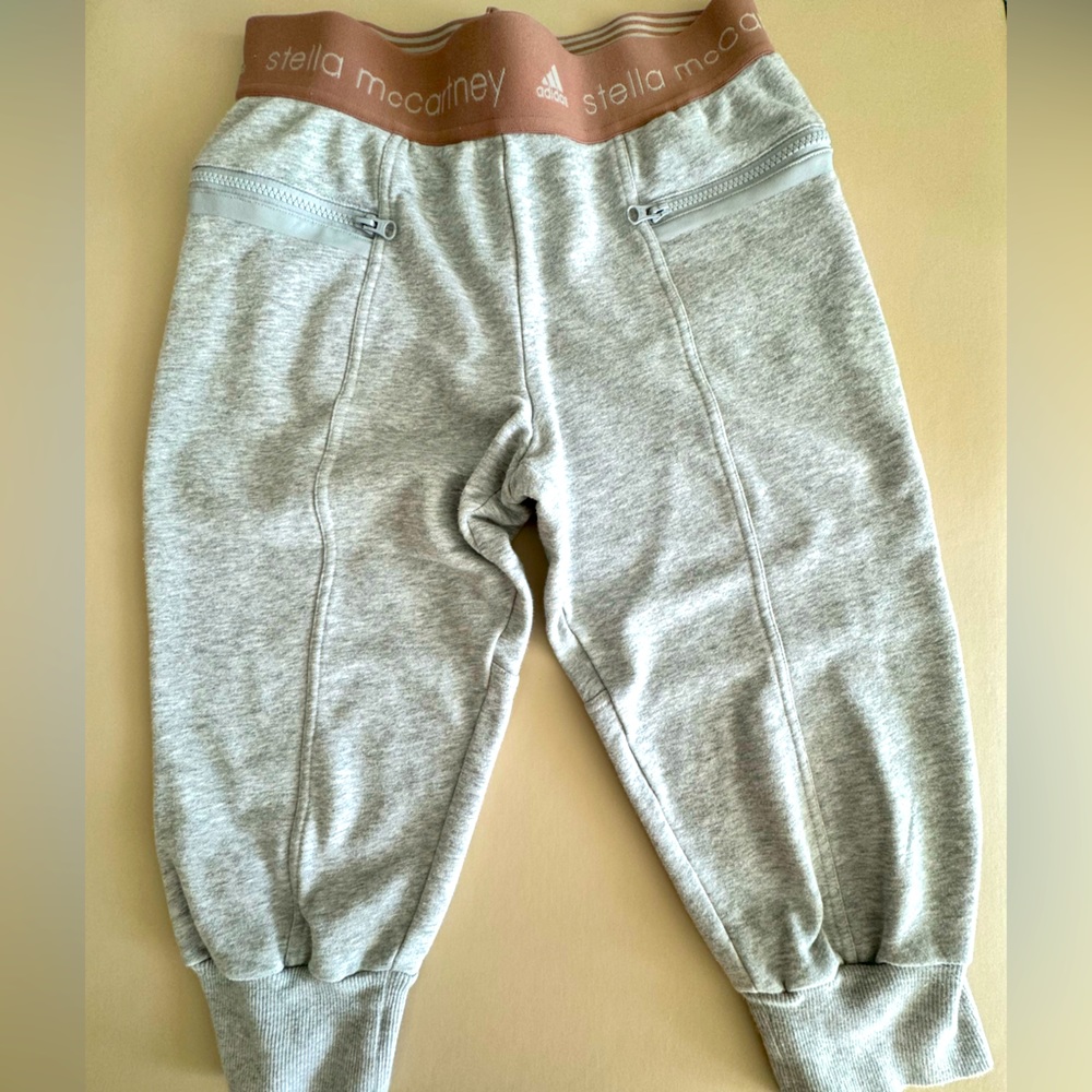Stella McCartney capri gray joggers - size S